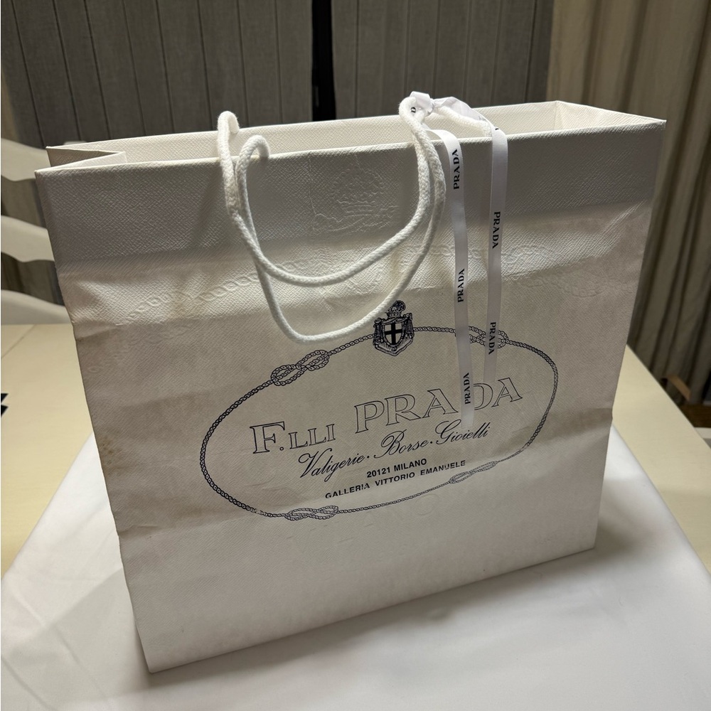 Limited Edition Prada Shopping Bag